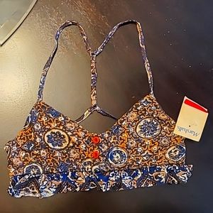 RVCA TRIANGLE CROP TOP